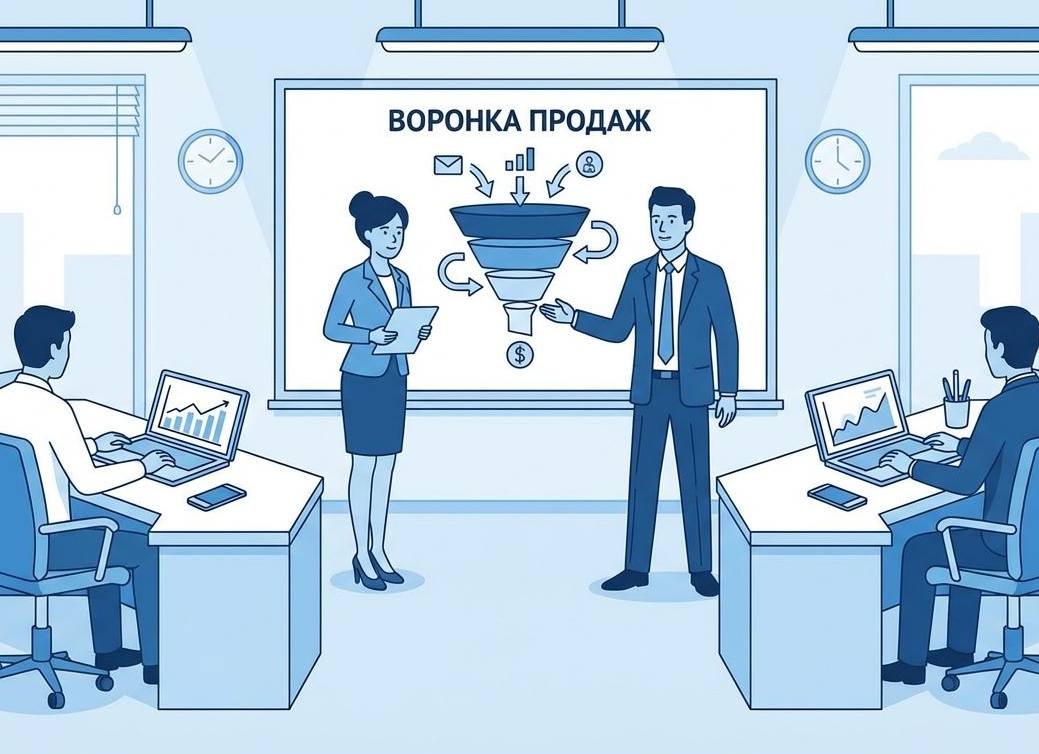 Построение отдела продаж с нуля: пошаговая стратегия