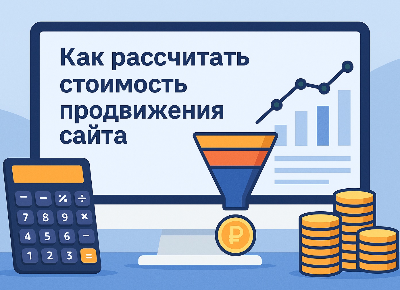 Как рассчитать стоимость продвижения сайта